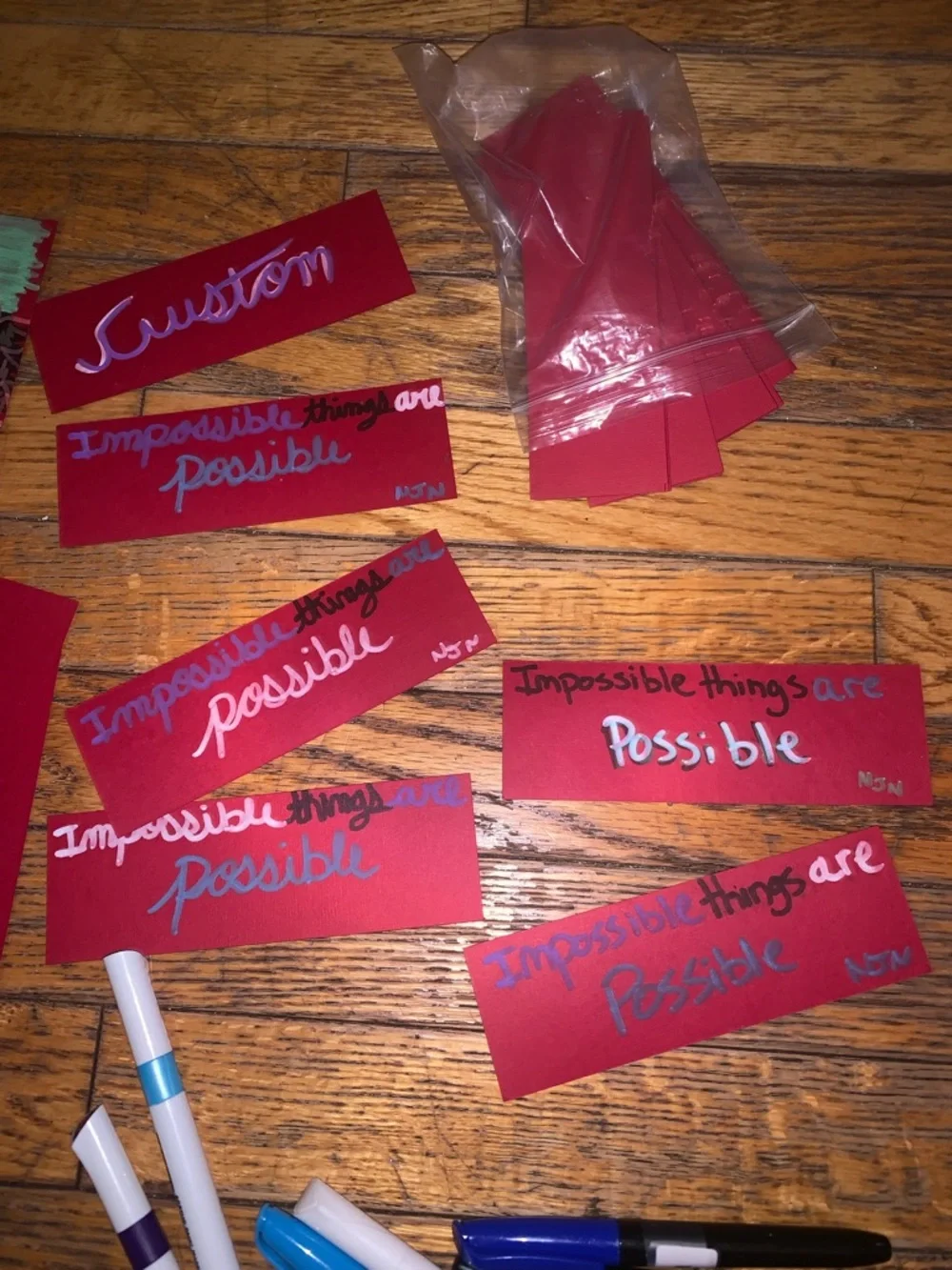 Customize bookmarks art by me 2 for 10 - Picture 5 of 9
